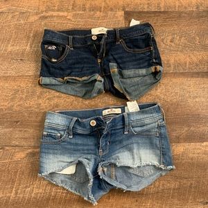 Hollister Jean short shorts